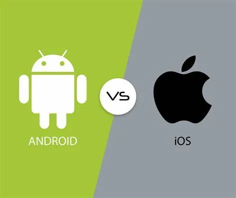so sánh iPhone và Android
